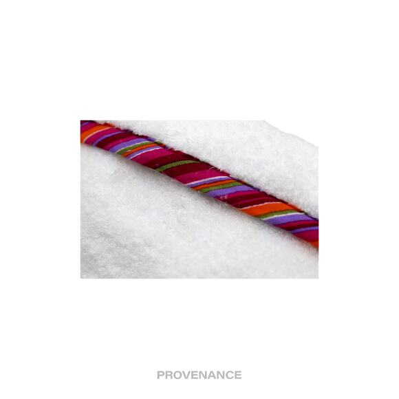 🔴 Yves Saint Laurent YSL Logo White Robe - Red Orange Terry - Picture 4 of 5